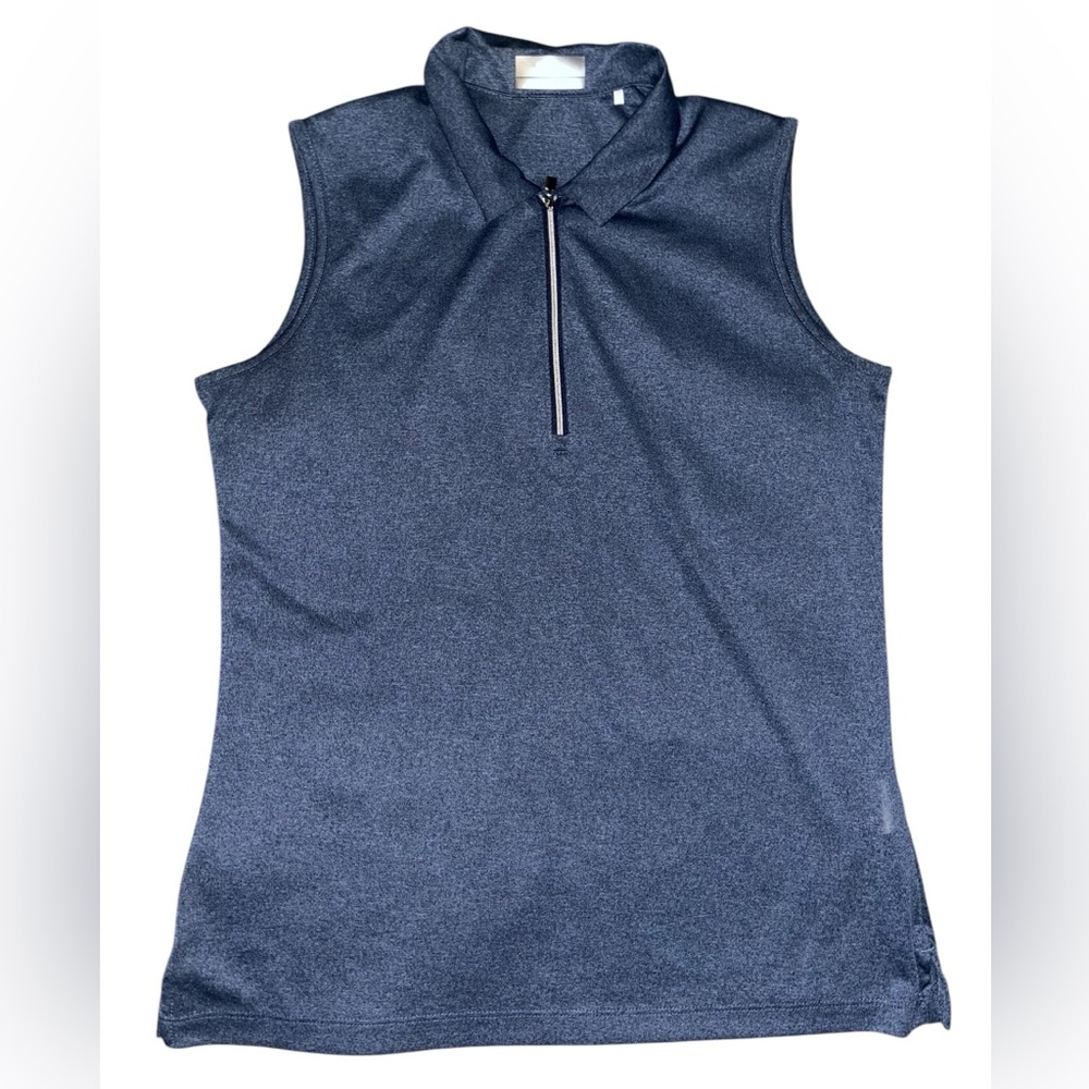 Callaway Navy Collar Womens Golf Shirt - Medium
